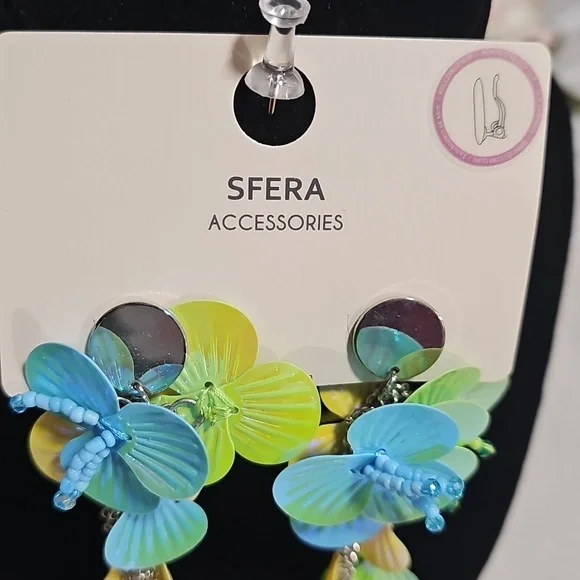 Floral Earrings Elegant Wear Office Wear Career Casual Wedding - Picture 5 of 9